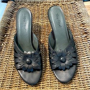 Rose Petals by Walking Cradles brown leather size 10 narrow soft foot bed